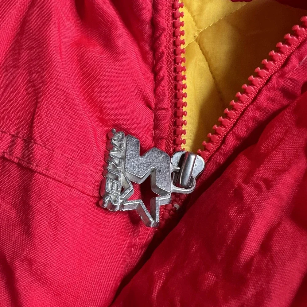 Vintage Kansas City Chiefs Starter NFL Pro Line Puffer Jacket Red Mens XL Hooded